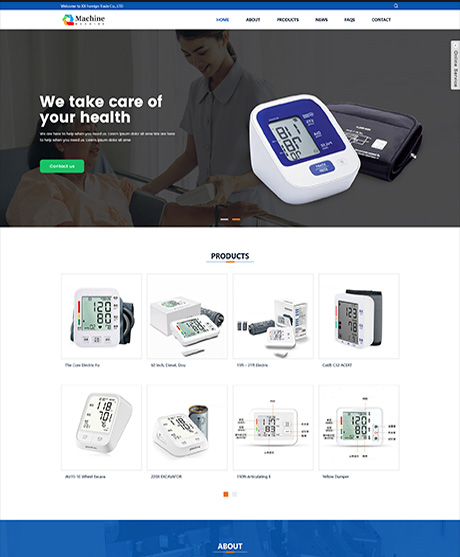 Y tế - Thiết bị Y tế website