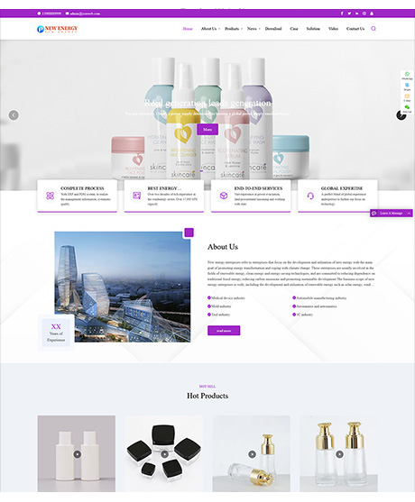 Mẫu website hàng ngày